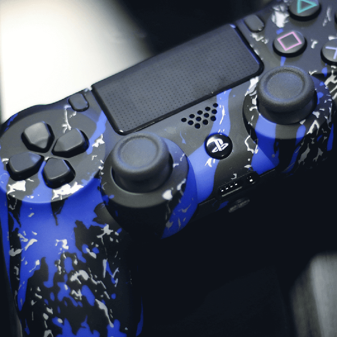 Blue Splatter - XBX - Shell Only