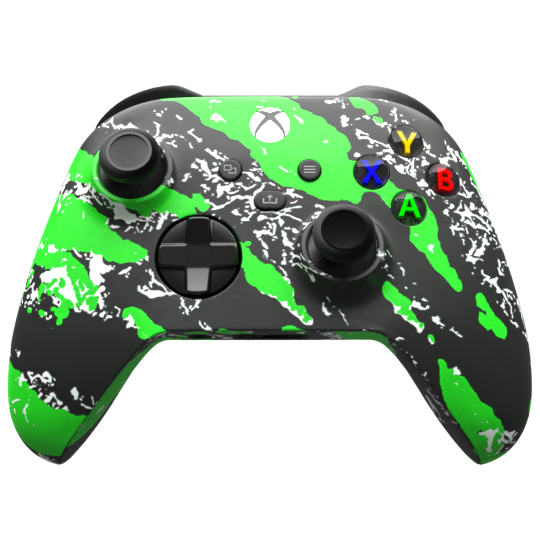 Green Splatter - XBX - Shell Only